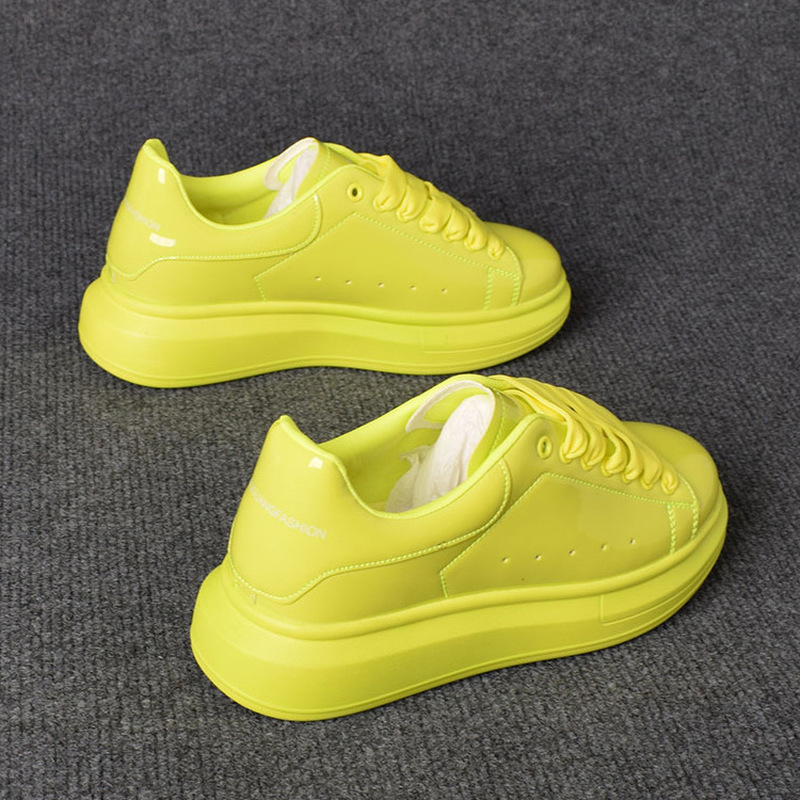 Women'S Shoes For Tennis - 2025년 래커 화이트 캐주얼 남녀공용 에나멜
