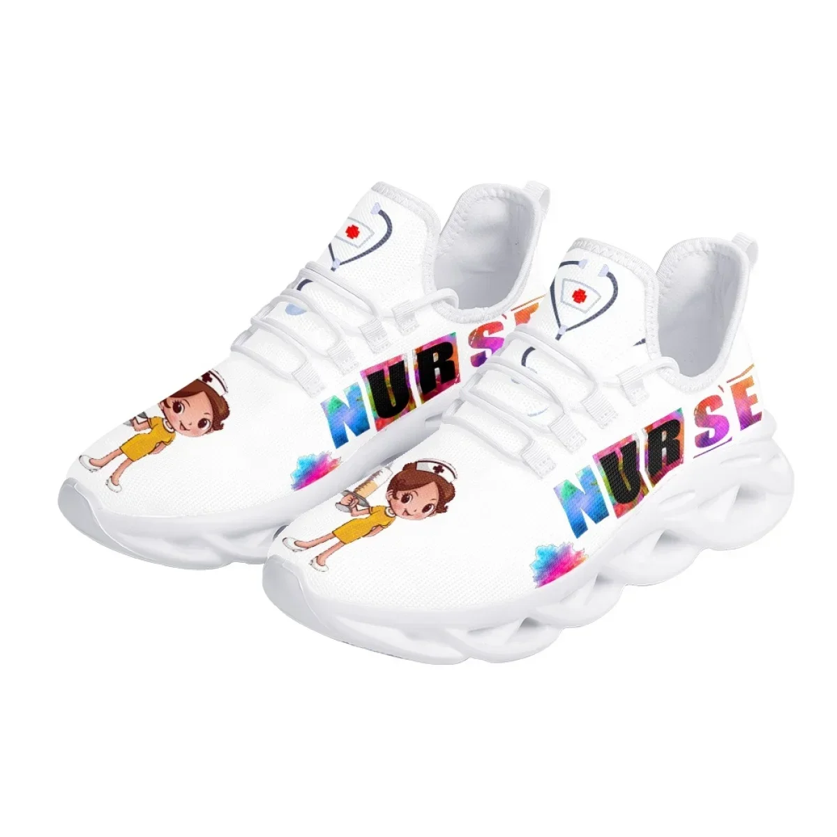 Women'S Shoes Nursing - 패션 간호 여성 운동화 숙녀를위한 통기성