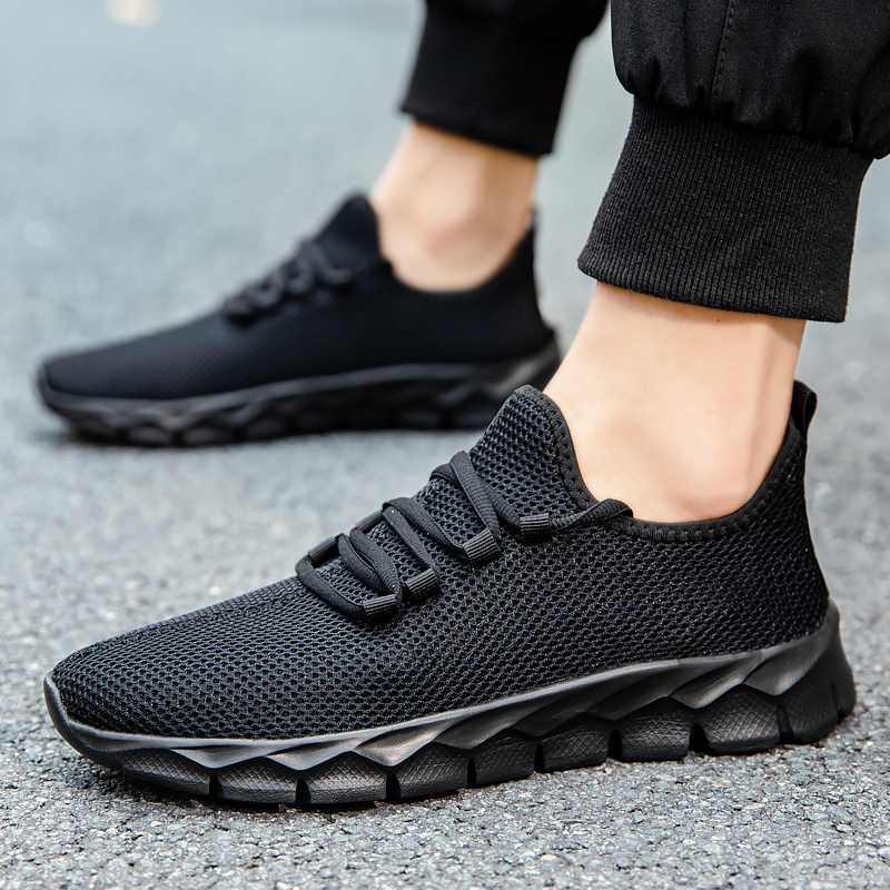 Women'S Shoes For Tennis - 남성 스포츠 러닝 블랙 조깅화 캐주얼
