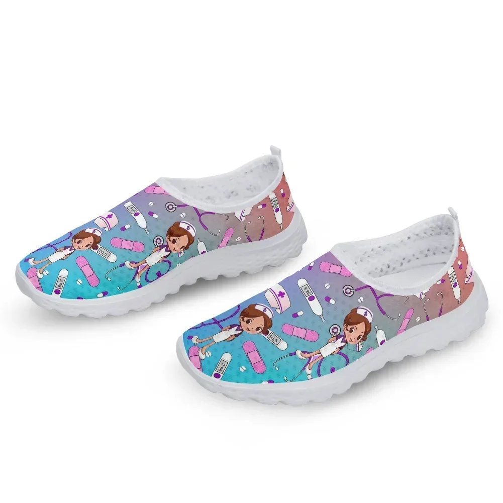 Women'S Shoes Nursing - 그라데이션 스케치 간호사 여성 신발 여름
