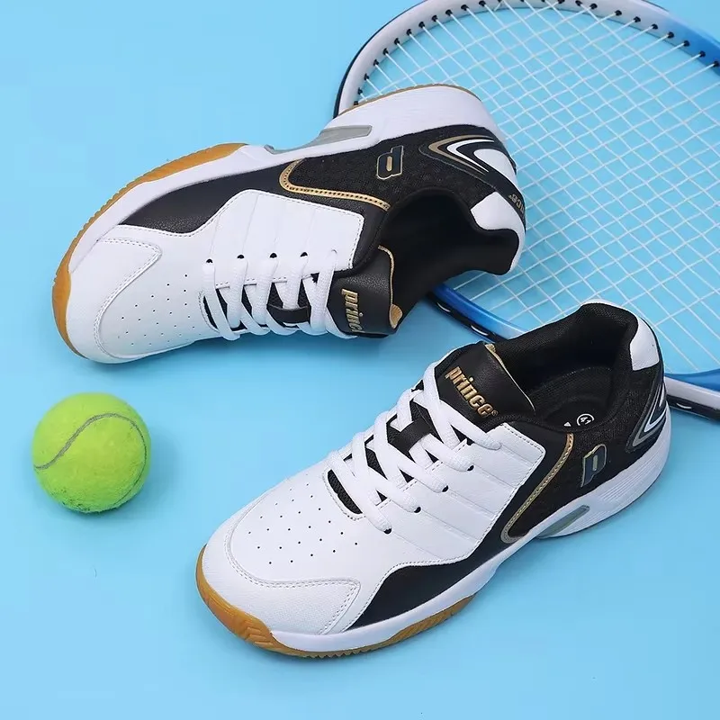 Women'S Shoes Volleyball - 전문 남성 여성 가죽 배드민턴 신발