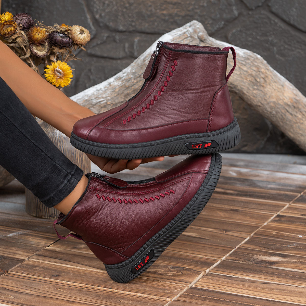 Women'S Shoes Water Resistant - 여성 신발, 여성 캐주얼 신발, 양털