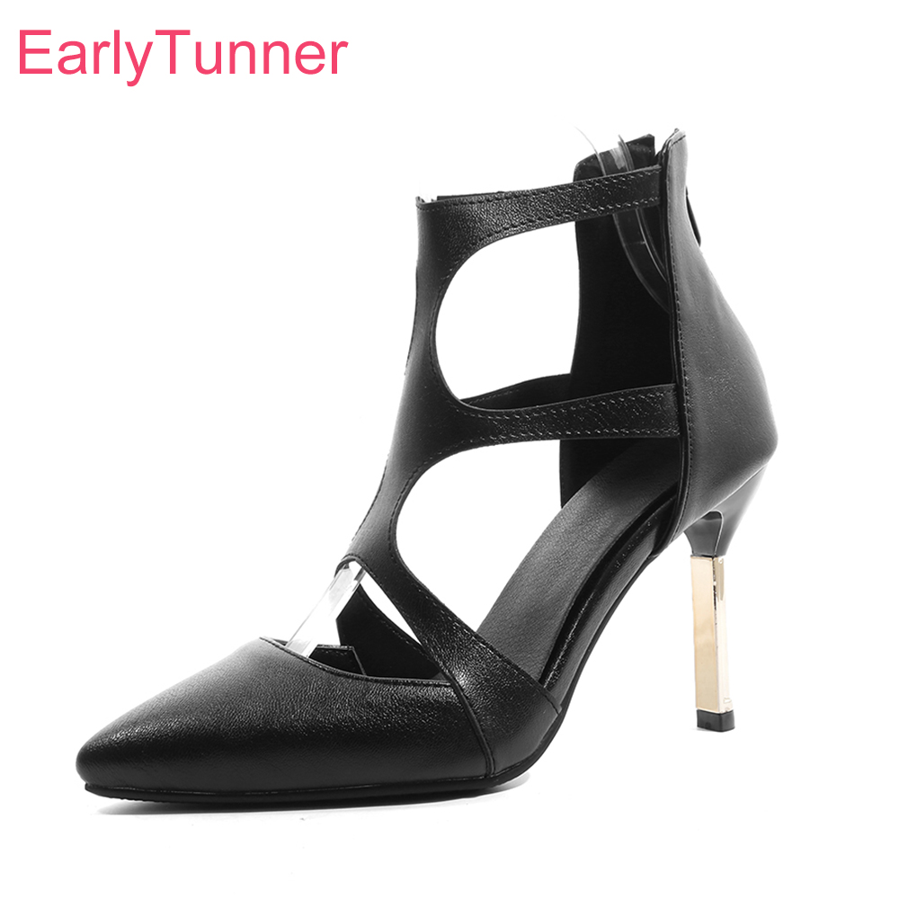 Women'S Shoes In Size 12 - 여름 신상 블랙 레오파드 여성 샌들