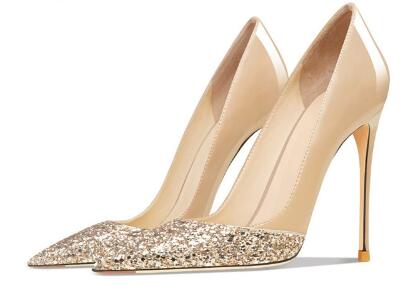 Women'S Shoes In Size 12 - 핫한 여성 누드 페이턴트 가죽 글리터