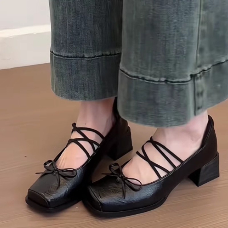 Women'S Shoes In Size 12 - 싱글 슈즈 패션 신상 스퀘어 토