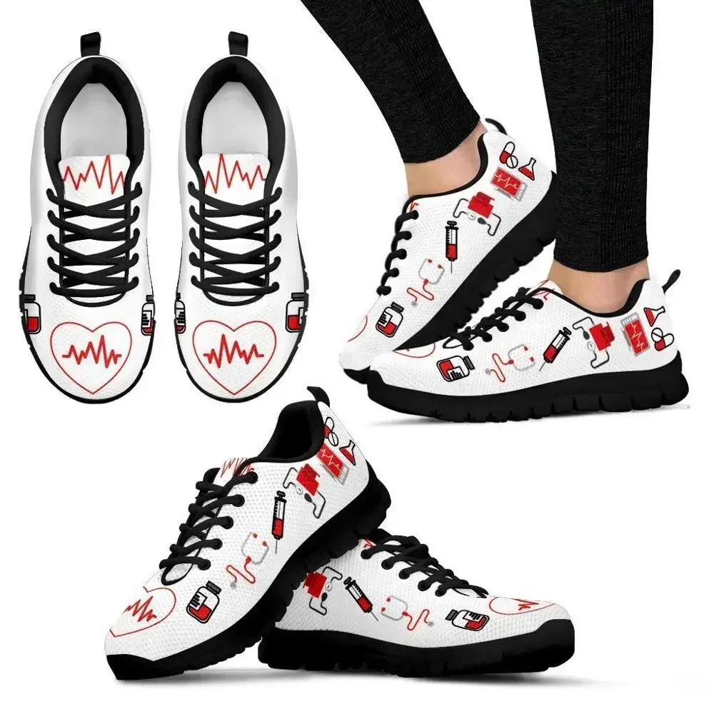Women'S Shoes Nursing - 신발 여성 플랫 슈즈 패션 디자인