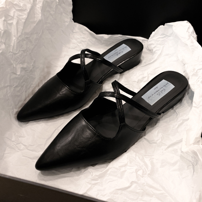 Women'S Shoes In Size 12 - 여성 플랫 슬리퍼 뾰족코 샌들 뮬