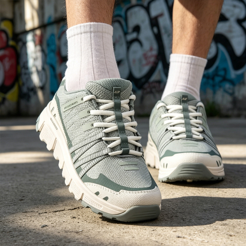 Women Shoes Skechers - Skechers 여성용 야외 하이킹 신발 180149-GRN/180149-NAT/180149-NVPR