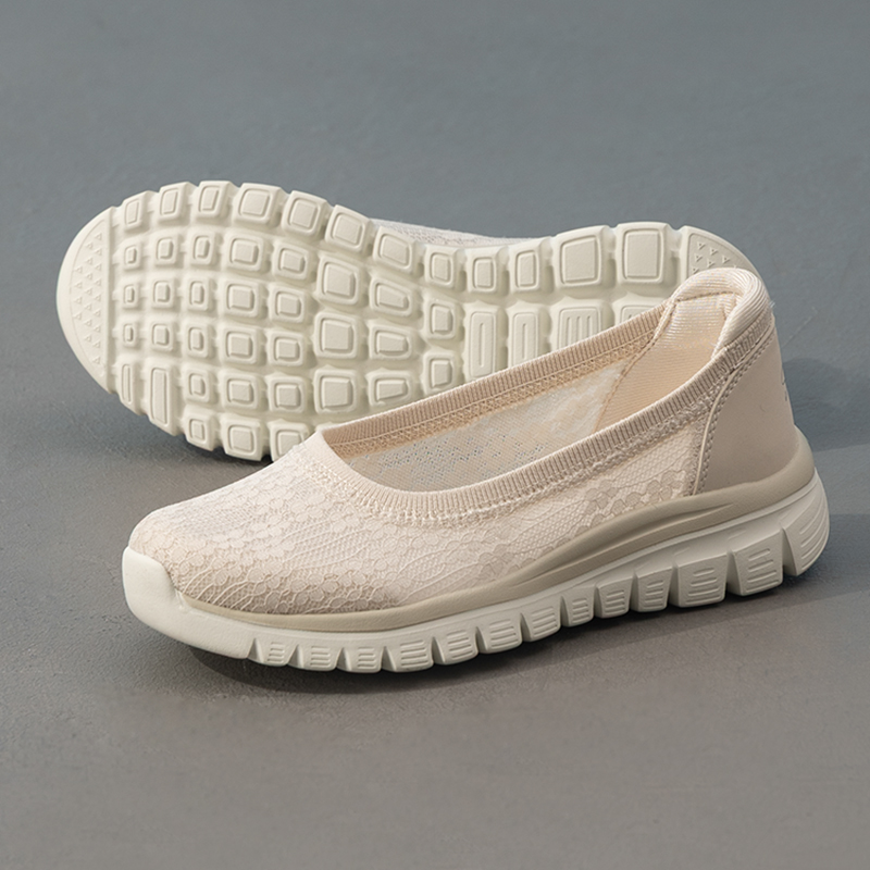 Women Shoes Skechers - Skechers 여성용 운동화 슬립온 레이스 얕은