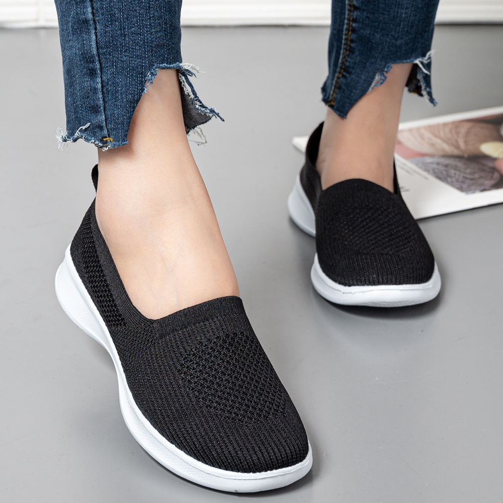 여성용 니트 양말 운동화, 슬립온 신발, 경량 플랫,  - Women Shoes Skechers 리뷰 및 가격