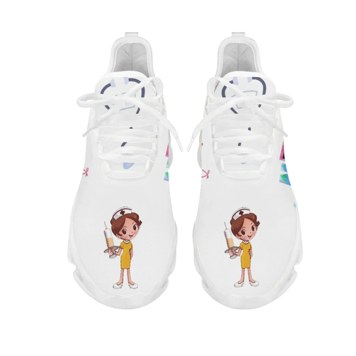 패션 간호 여성 운동화 숙녀를위한 통기성 메쉬 운동화  - Women'S Shoes Nursing 리뷰 및 가격