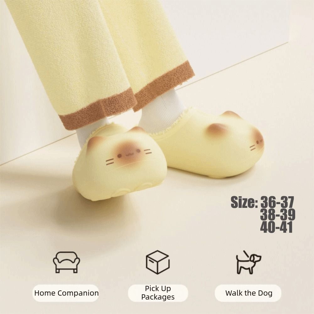 새로운 방수 고양이 슬리퍼, 고양이 발바닥 모양 따뜻한 - Women'S Shoes Water Resistant 리뷰 및 가격
