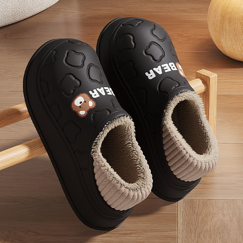 방수 코튼 슬리퍼 여성 남성 겨울 야외 실내 홈 플러시 - Women'S Shoes Water Resistant 리뷰 및 가격