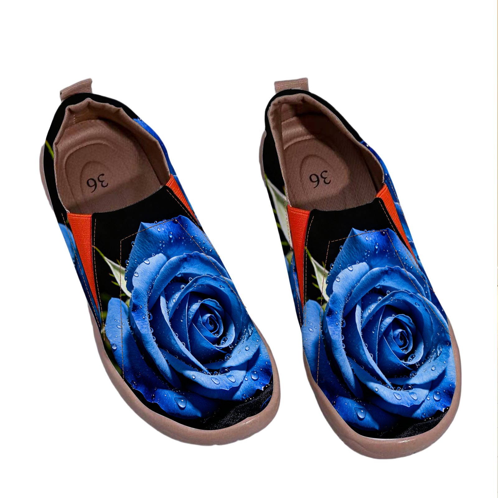 여성용 와이드 토 박스 다크 나이트 블루 로즈 물방울  - Women'S Shoes With Wide Toe Box 리뷰 및 가격