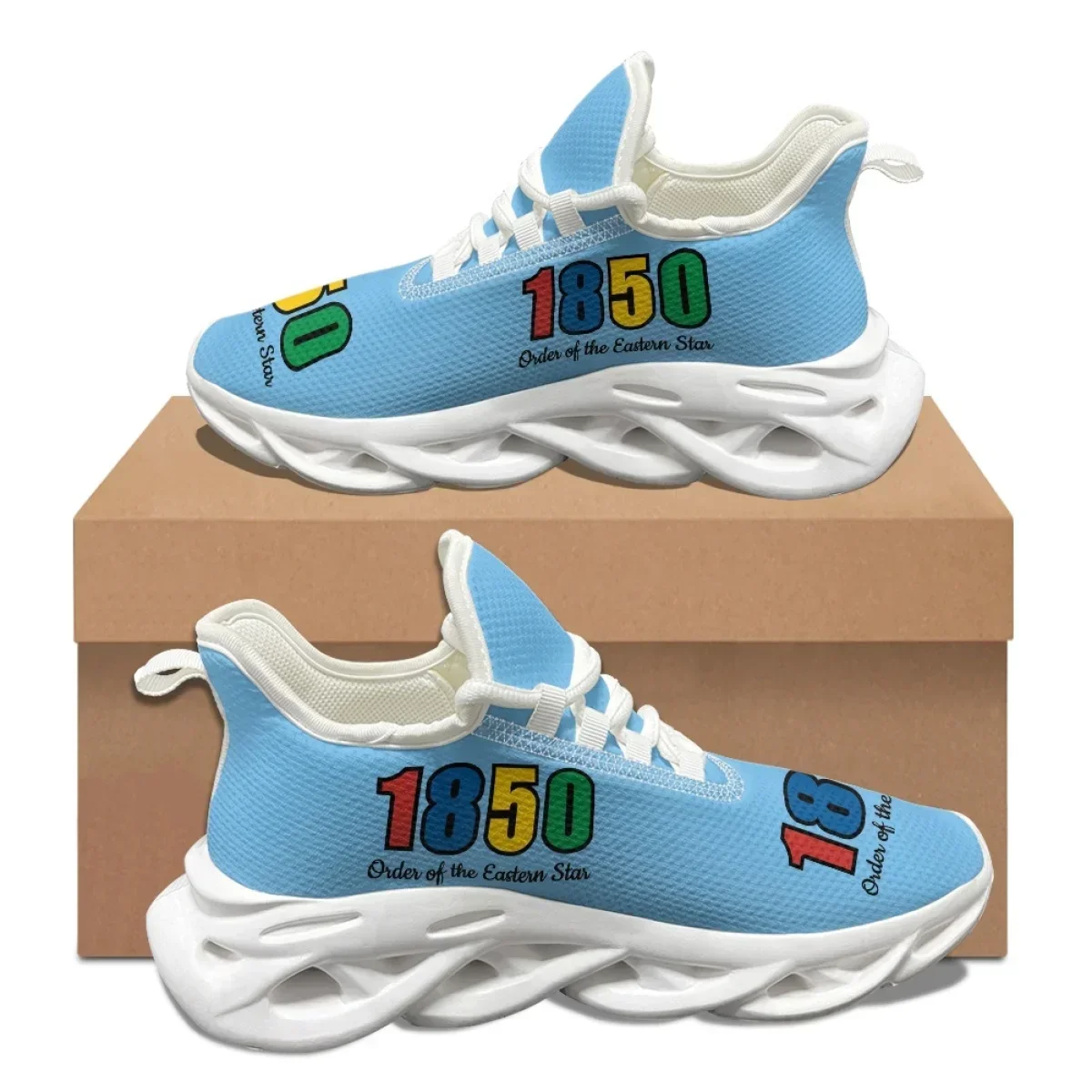 스카이 블루 펜타그램 OES 패턴 새로운 커플 신발 가 - Women'S Shoes For Tennis 리뷰 및 가격