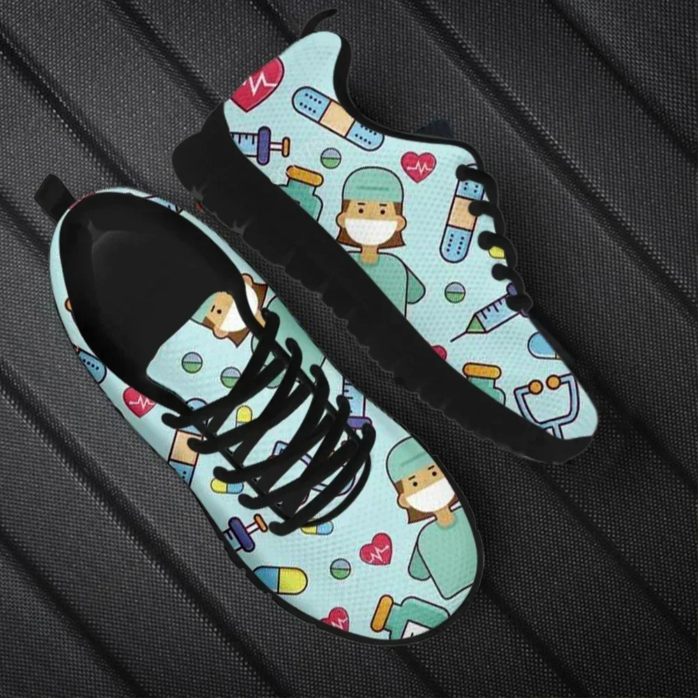 **귀여운 만화 간호사 프린트 여성용 운동화 - 여성용 - Women'S Shoes Nursing 리뷰 및 가격