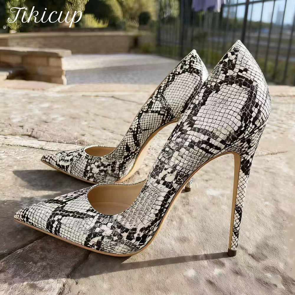 신상품 빅사이즈 섹시한 뱀피 무늬 여성용 뾰족코 하이힐 - Women'S Shoes In Size 12 리뷰 및 가격