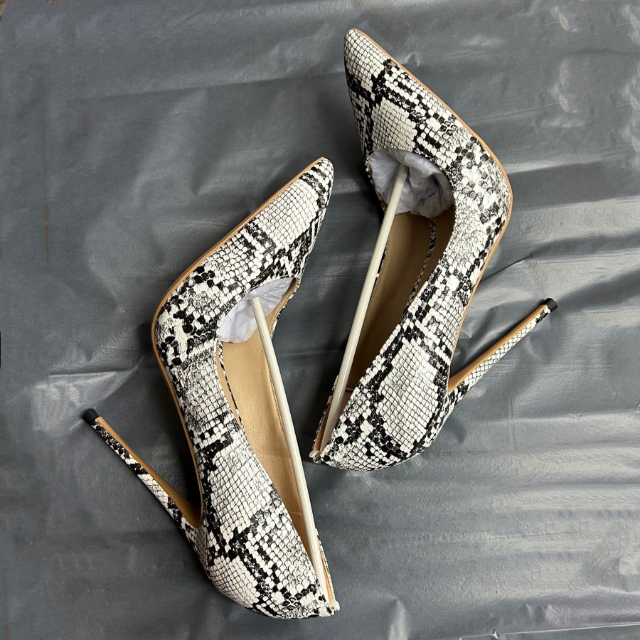 신상품 빅사이즈 섹시한 뱀피 무늬 여성용 뾰족코 하이힐 - Women'S Shoes In Size 12 리뷰 및 가격