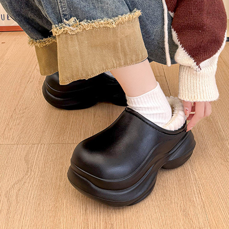 2025 새로운 청키 플랫폼 슬리퍼 여성 가을 겨울 따 - Women'S Shoes Water Resistant 리뷰 및 가격