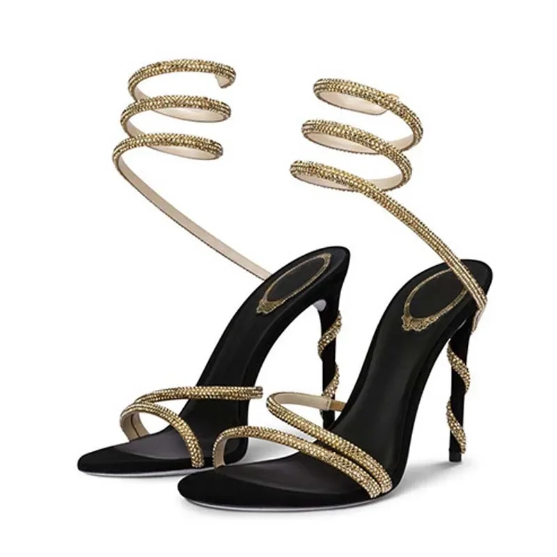 Eilyken 여성용 크리스털 스틸레토 하이힐, 스트리 - Platform Mule Heel 리뷰 및 가격