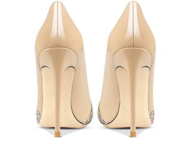 핫한 여성 누드 페이턴트 가죽 글리터 패치워크 얕은 슬 - Women'S Shoes In Size 12 리뷰 및 가격