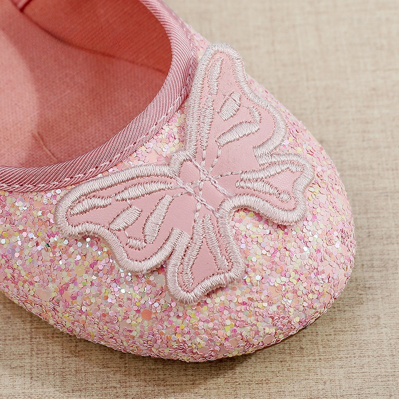 키즈 플랫 댄스 슈즈 솔리드 컬러 PU 리본 장식 스팽 - Women Shoes Us To Eu 리뷰 및 가격