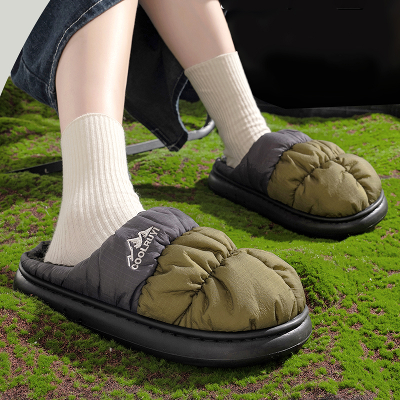 믹스 컬러 방수 다운 아웃도어 슬리퍼 유니섹스 2025 - Women'S Shoes Water Resistant 리뷰 및 가격