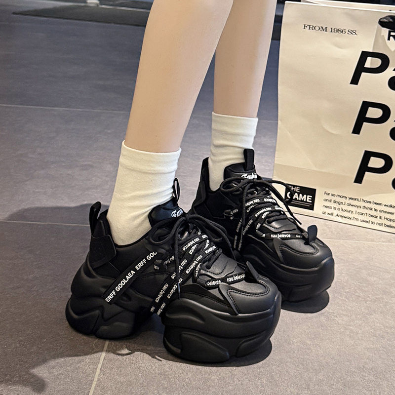 새로운 패션 여성 테니스화 청키 스니커즈 여성용 봄 가 - Women'S Shoes For Tennis 리뷰 및 가격