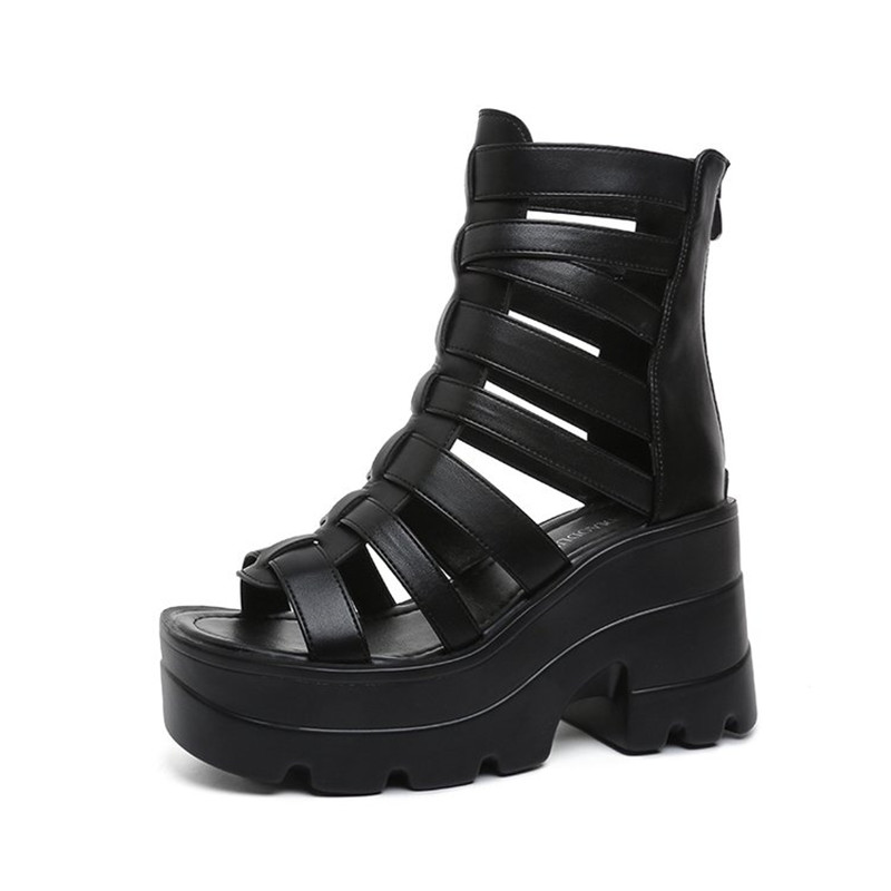 새로운 2026 슈퍼 하이힐 샌들 여성 여름 라운드 토 - Women Shoes Zipper 리뷰 및 가격