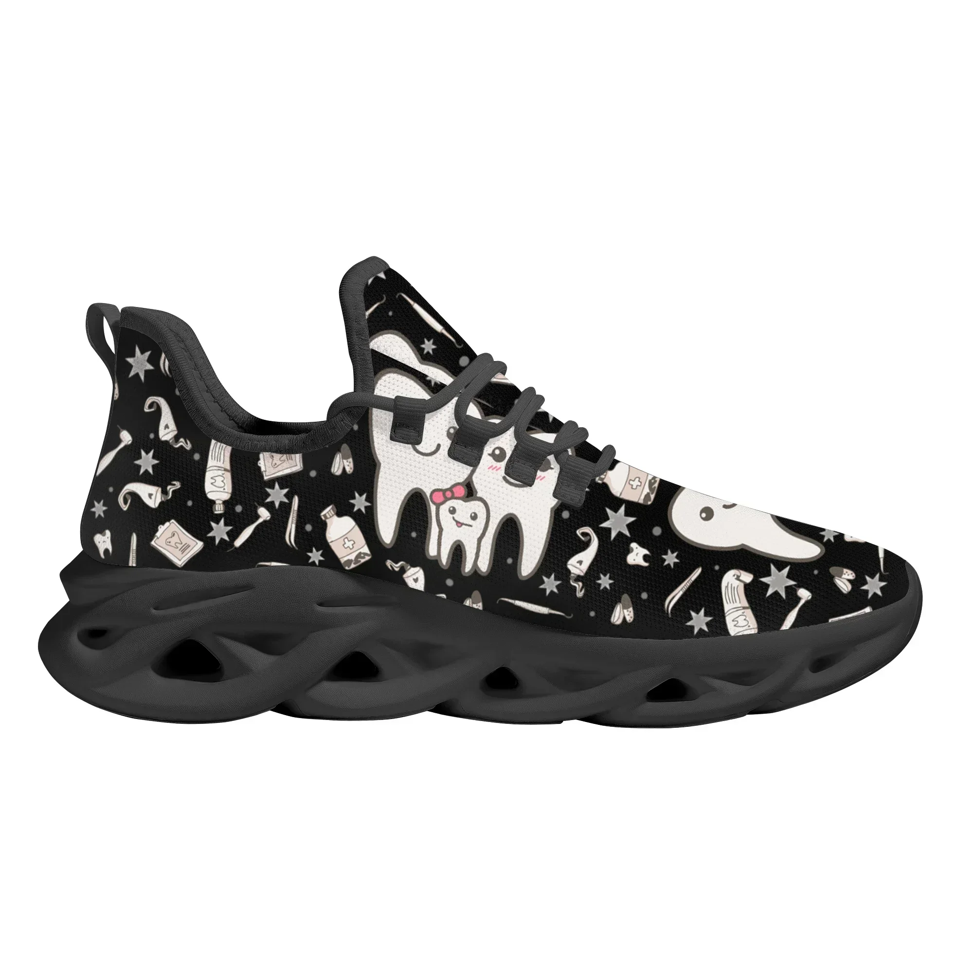 귀여운 치과 디자인 스니커즈 여성 캐주얼 경량 레이스업 - Women'S Shoes Nursing 리뷰 및 가격