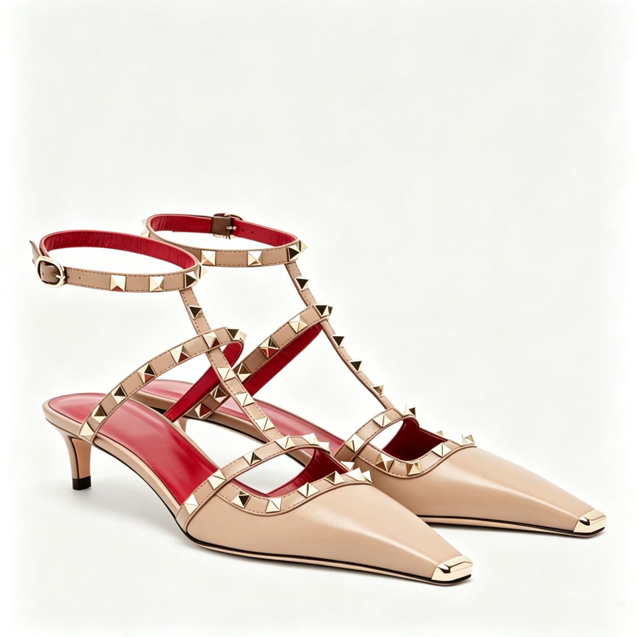 2026 여성용 리벳 로우힐 스퀘어토 스틸레토 샌들 패 - Platform Mule Heel 리뷰 및 가격