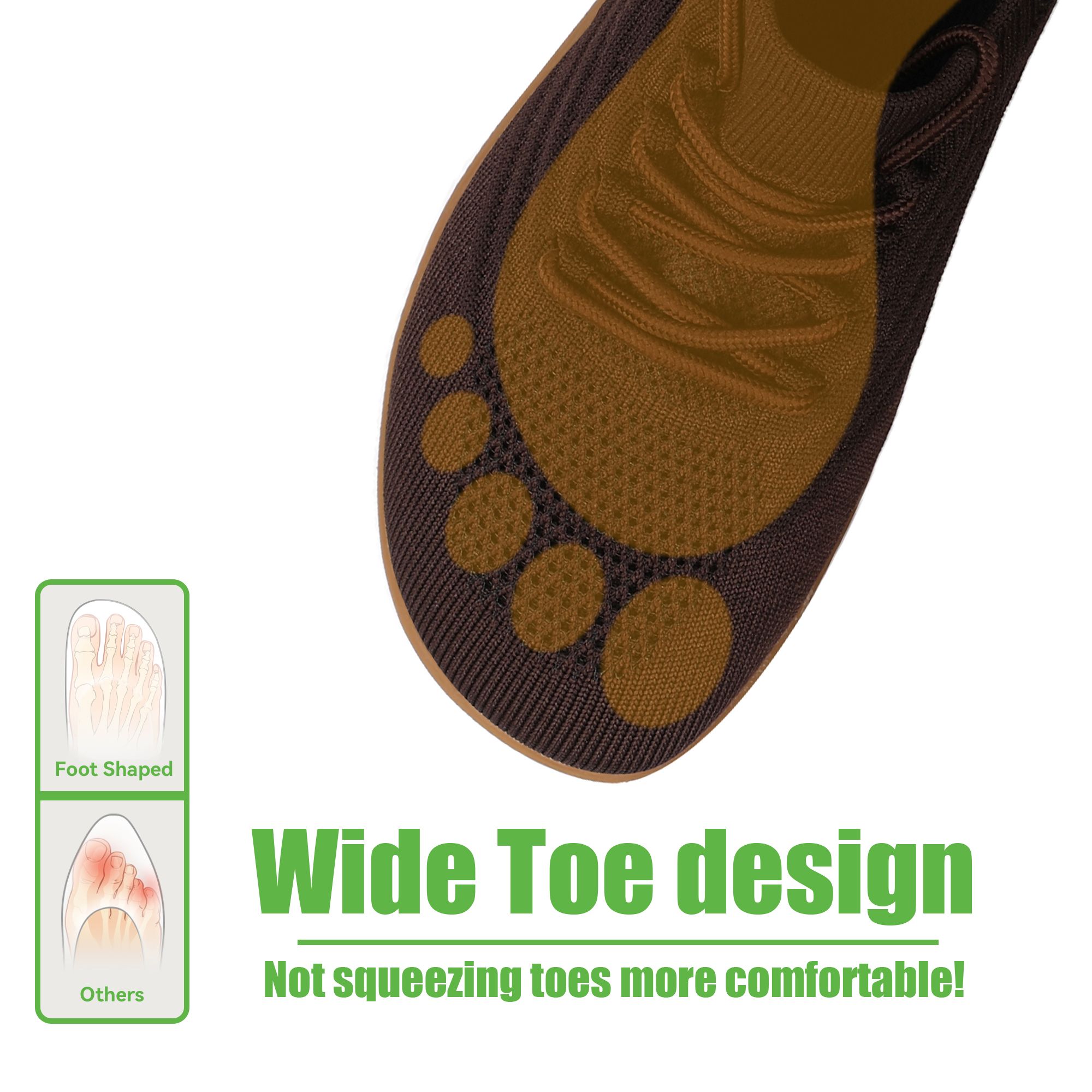 여성용 와이드 토 박스 슈즈 미니멀리스트 통기성 메쉬  - Women'S Shoes With Wide Toe Box 리뷰 및 가격