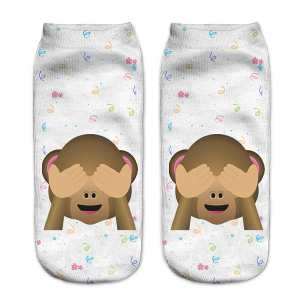 패션 귀여운 유니섹스 3D 인쇄 원숭이 고양이 캔버스  - Women Shoes Us To Eu 리뷰 및 가격