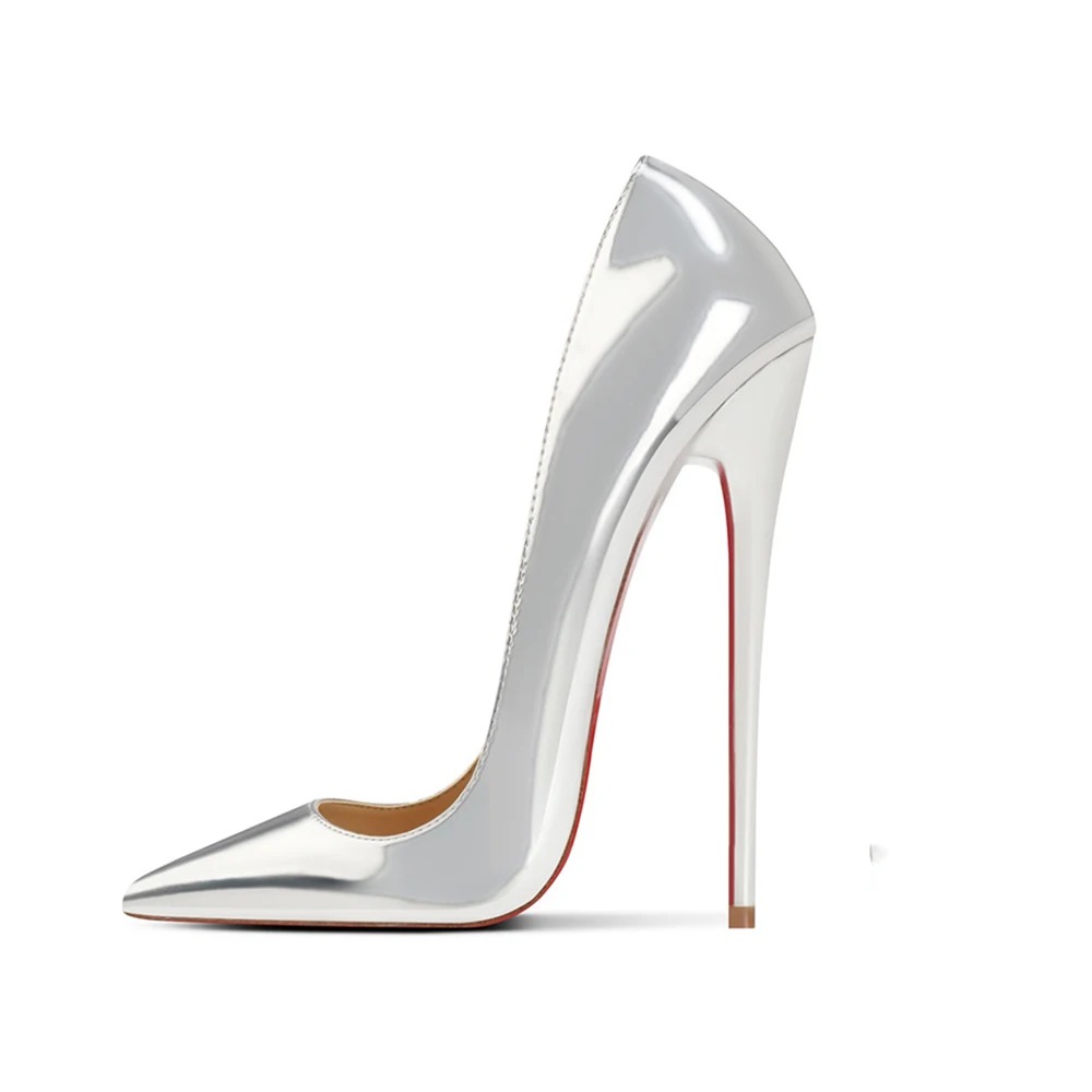 새로운 스타일 섹시 16CM 극단적으로 뾰족한 앞코 스 - Platform Mule Heel 리뷰 및 가격