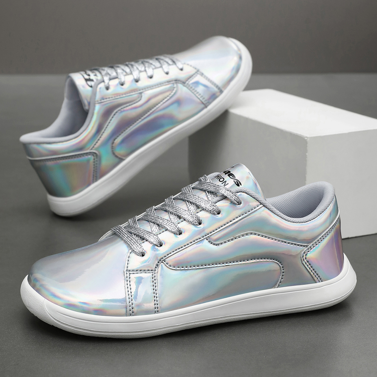 여성용 무지개빛 와이드 토 박스 스니커즈 레이스업 플랫 - Women'S Shoes With Wide Toe Box 리뷰 및 가격