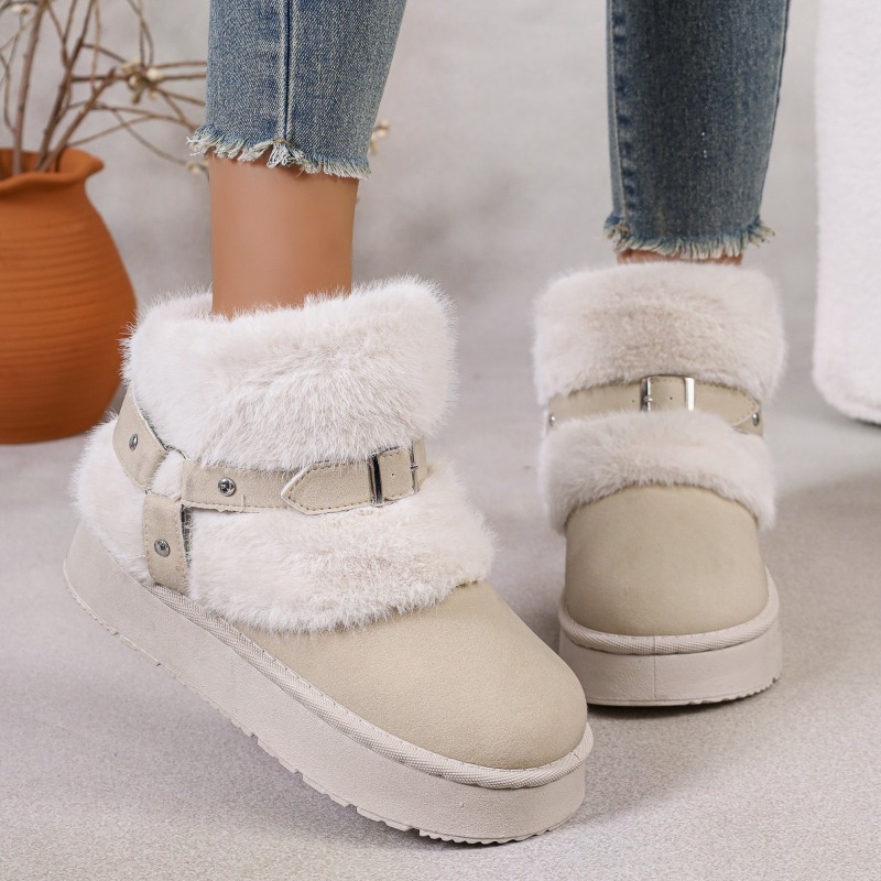 플러시 스노우 부츠 여성용 2026 가을 겨울 신상 플 - Women'S Shoes In Size 12 리뷰 및 가격