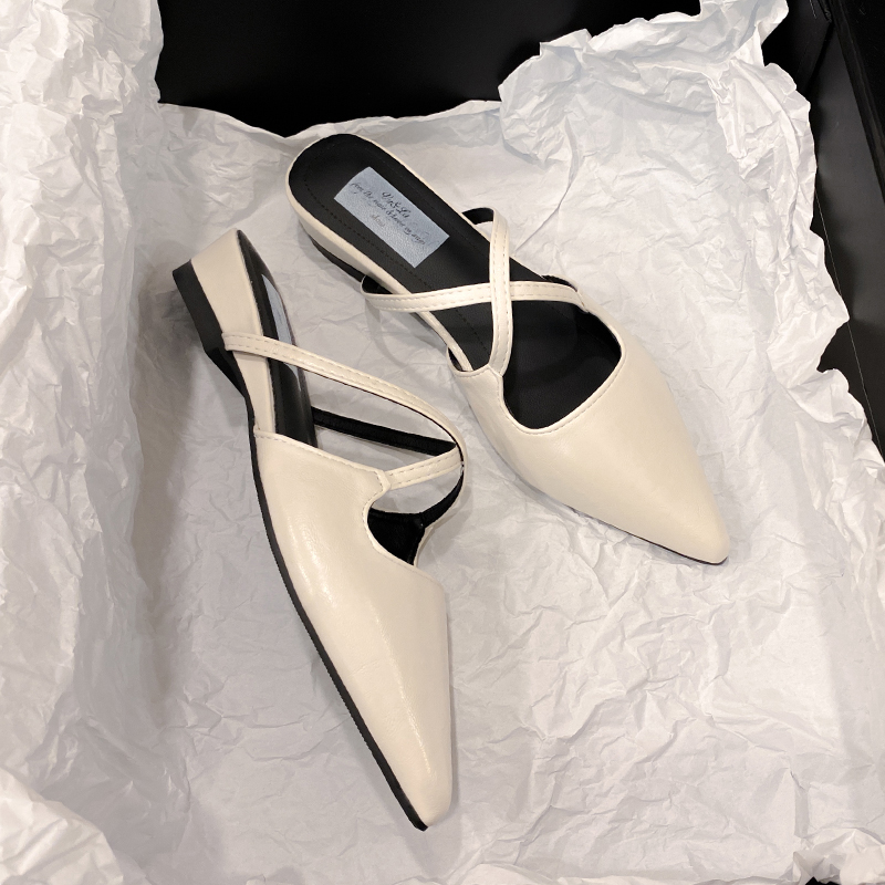 여성 플랫 슬리퍼 뾰족코 샌들 뮬 슈즈 2026 여름  - Women'S Shoes In Size 12 리뷰 및 가격