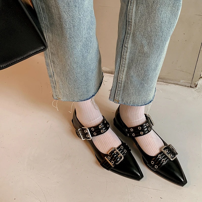 여성 신발 디자이너 럭셔리 로우 힐 펌프 버클 패션 숙 - Platform Mule Heel 리뷰 및 가격