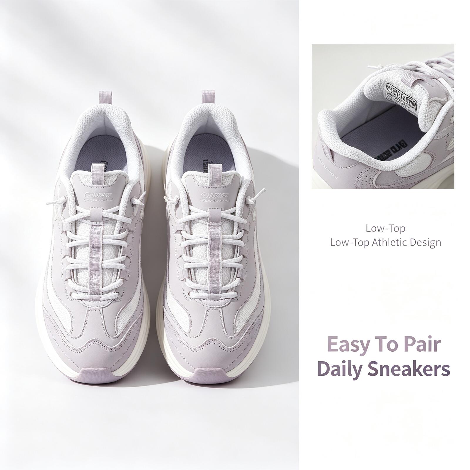 Skechers 여성 라벤더 메모리 폼 메쉬 운동화 경 - Women Shoes Skechers 리뷰 및 가격